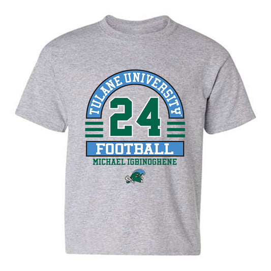 Tulane - NCAA Football : Michael Igbinoghene - Classic Fashion Shersey Youth T-Shirt-0