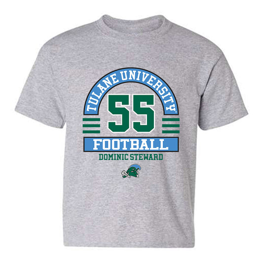 Tulane - NCAA Football : Dominic Steward - Classic Fashion Shersey Youth T-Shirt-0
