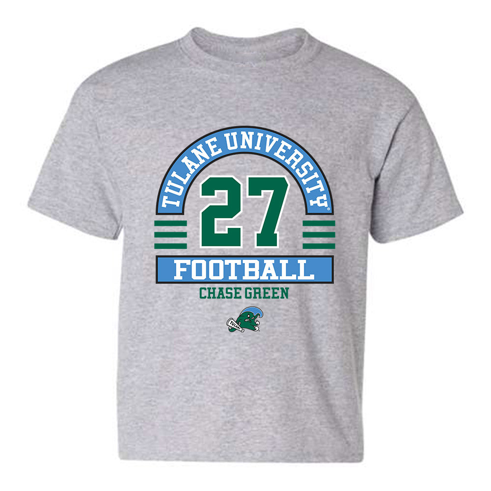 Tulane - NCAA Football : Chase Green - Classic Fashion Shersey Youth T-Shirt