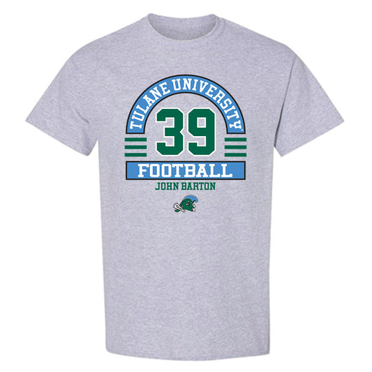 Tulane - NCAA Football : John Barton - Classic Fashion Shersey T-Shirt-0