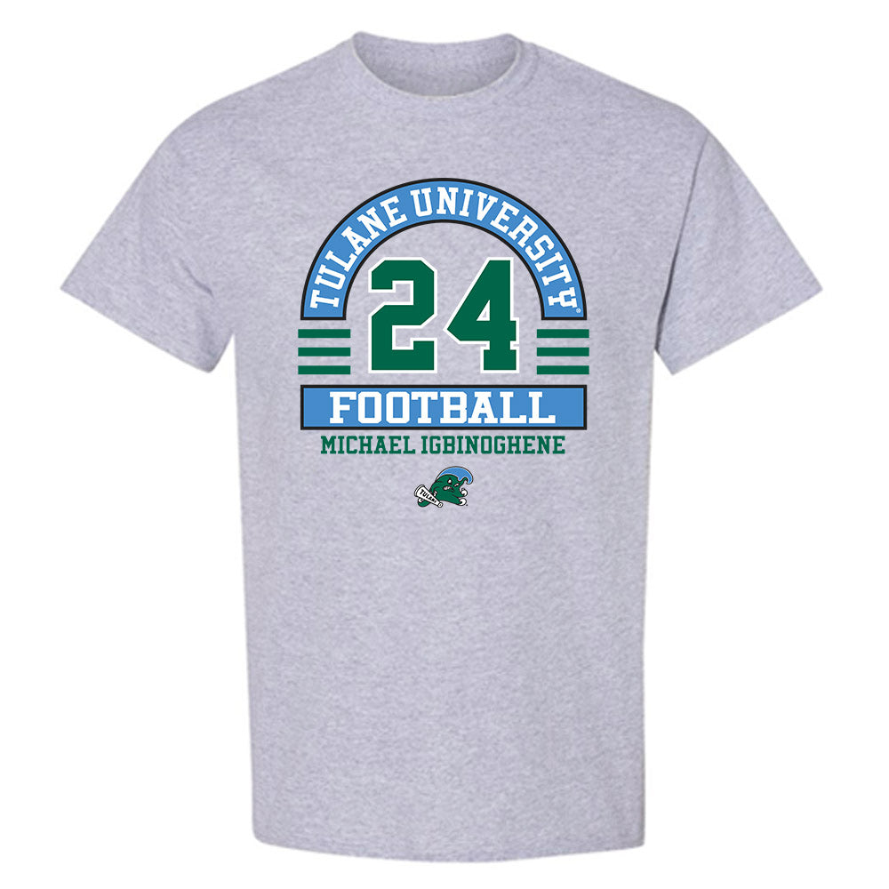 Tulane - NCAA Football : Michael Igbinoghene - Classic Fashion Shersey T-Shirt-0