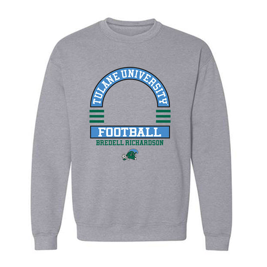 Tulane - NCAA Football : Bredell Richardson - Classic Fashion Shersey Crewneck Sweatshirt-0