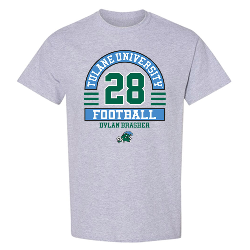 Tulane - NCAA Football : Dylan Brasher - Classic Fashion Shersey T-Shirt-0