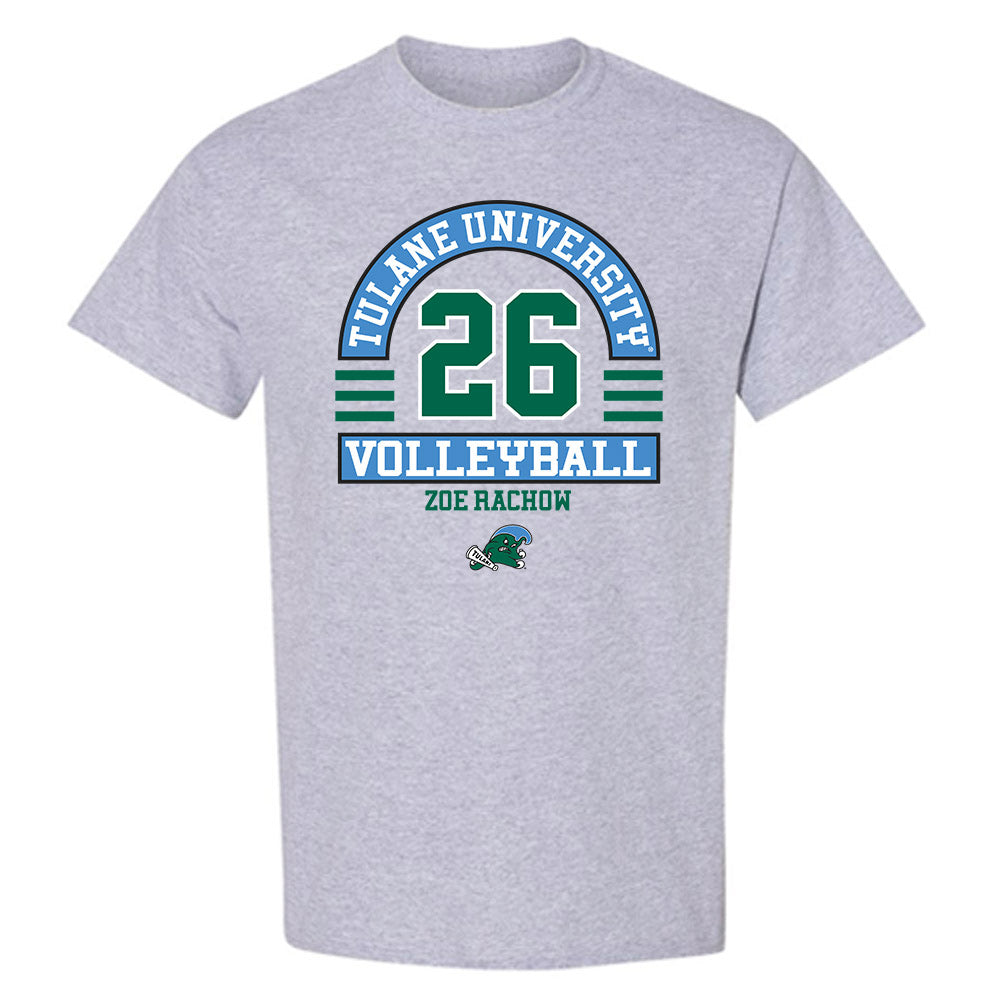 Tulane - NCAA Women's Volleyball : Zoe Rachow - Classic Fashion Shersey T-Shirt-0
