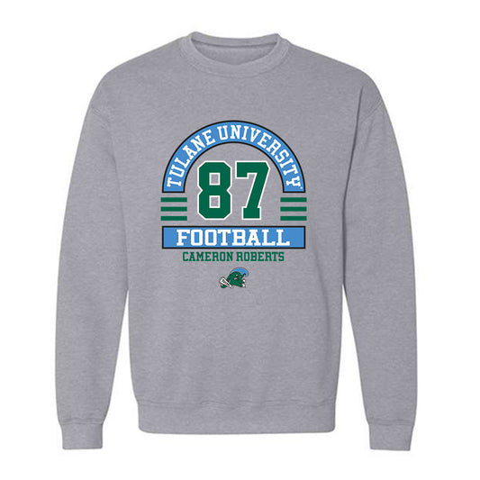Tulane - NCAA Football : Cameron Roberts - Classic Fashion Shersey Crewneck Sweatshirt-0