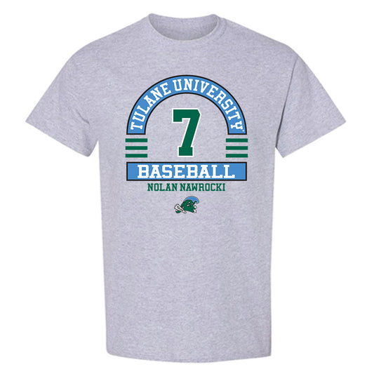 Tulane - NCAA Baseball : Nolan Nawrocki - Classic Fashion Shersey T-Shirt-0