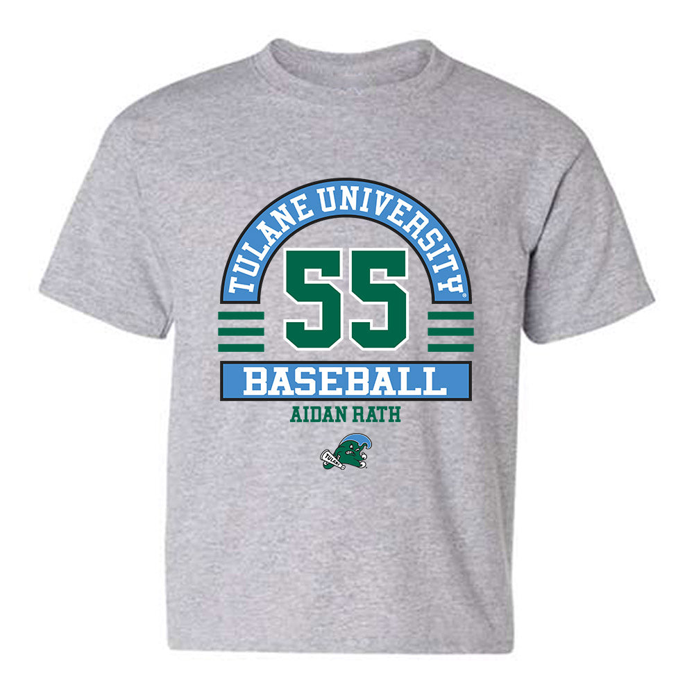 Tulane - NCAA Baseball : Aidan Rath - Classic Fashion Shersey Youth T-Shirt-0