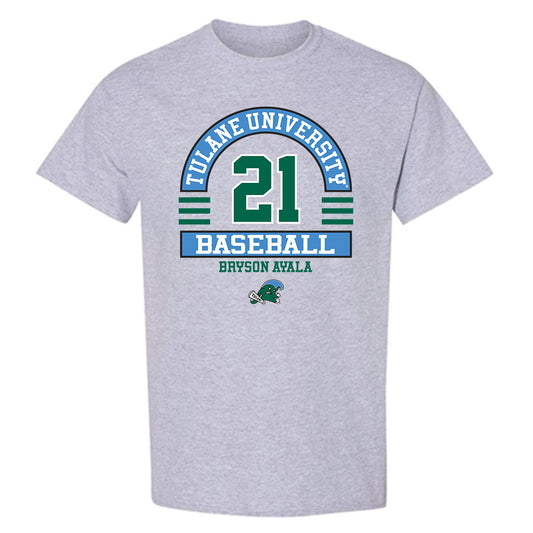 Tulane - NCAA Baseball : Bryson Ayala - Classic Fashion Shersey T-Shirt-0