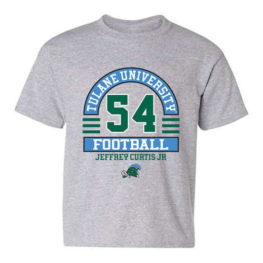 Tulane - NCAA Football : Jeffrey Curtis Jr - Classic Fashion Shersey Youth T-Shirt-0