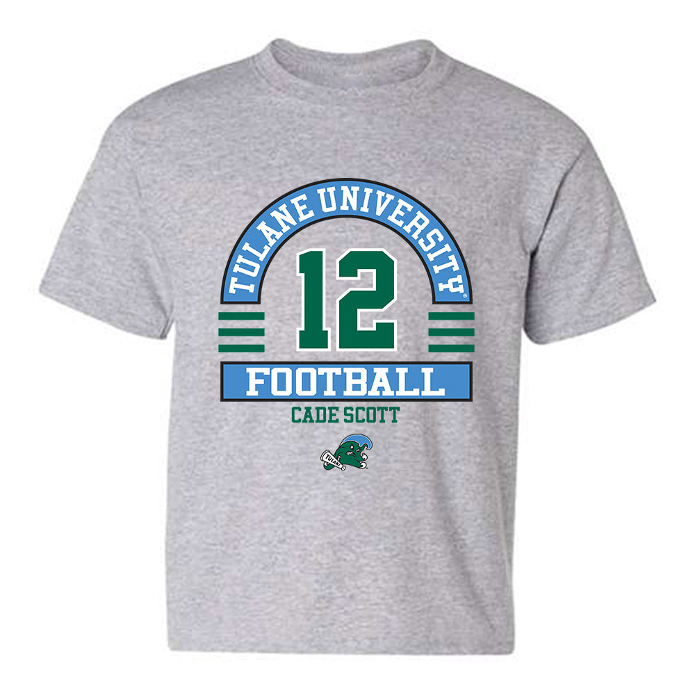 Tulane - NCAA Football : Cade Scott - Classic Fashion Shersey Youth T-Shirt-0