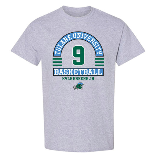 Tulane - NCAA Men's Basketball : Kyle Greene jr - Classic Fashion Shersey T-Shirt-0