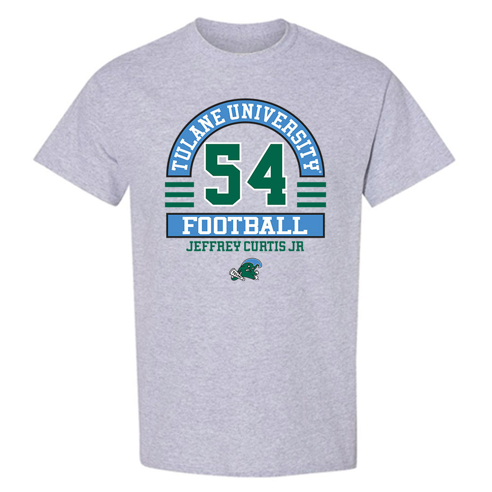Tulane - NCAA Football : Jeffrey Curtis Jr - Classic Fashion Shersey T-Shirt-0