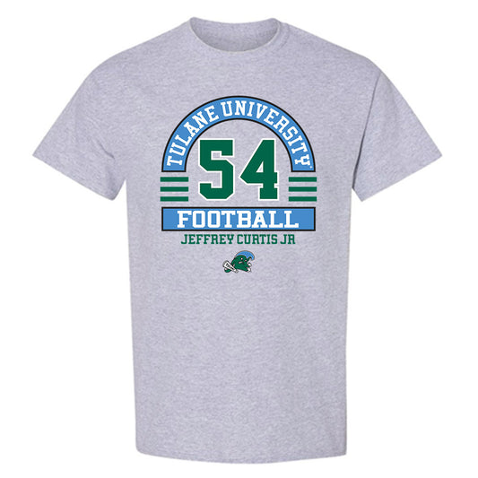 Tulane - NCAA Football : Jeffrey Curtis Jr - Classic Fashion Shersey T-Shirt-0