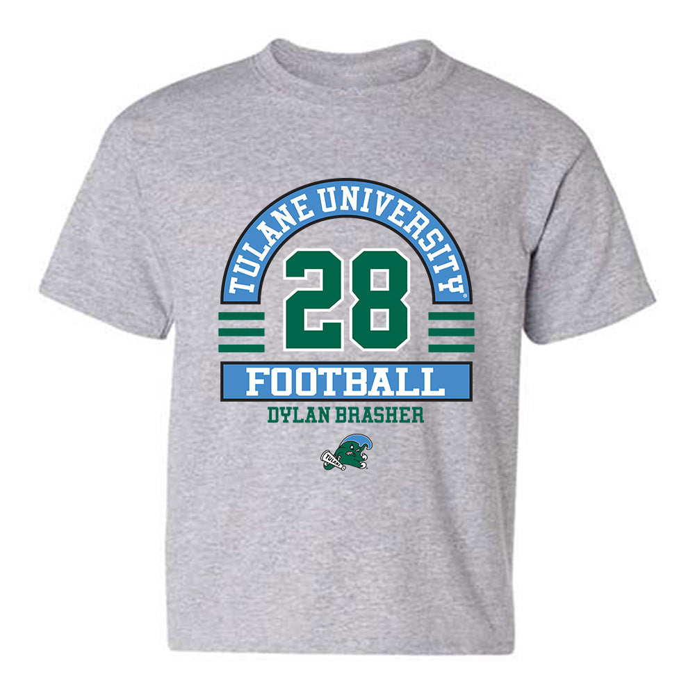 Tulane - NCAA Football : Dylan Brasher - Classic Fashion Shersey Youth T-Shirt-0