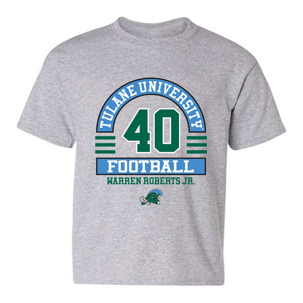 Tulane - NCAA Football : Warren Roberts Jr. - Classic Fashion Shersey Youth T-Shirt-0