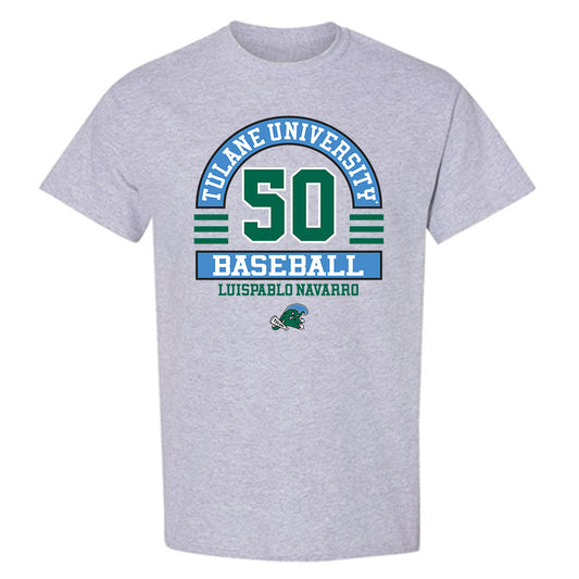 Tulane - NCAA Baseball : LuisPablo Navarro - Classic Fashion Shersey T-Shirt-0