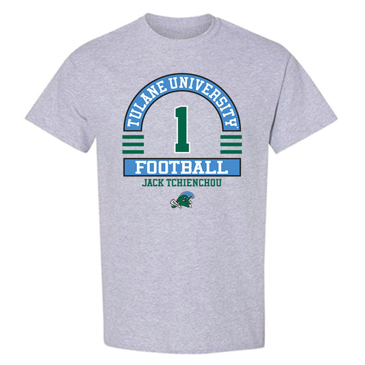 Tulane - NCAA Football : Jack Tchienchou - Classic Fashion Shersey T-Shirt-0