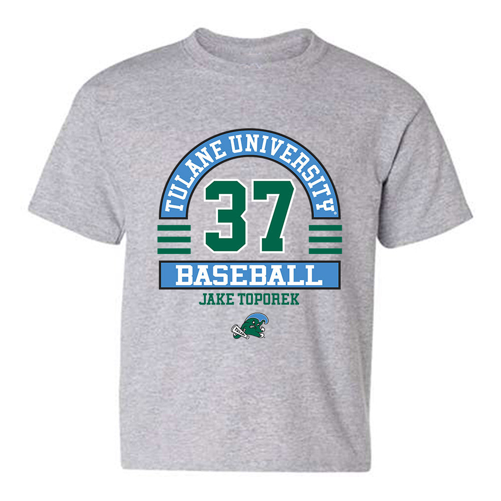 Tulane - NCAA Baseball : Jake Toporek - Classic Fashion Shersey Youth T-Shirt-0