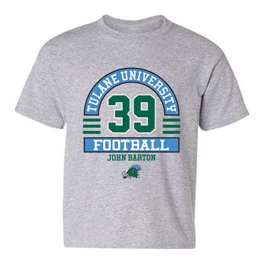 Tulane - NCAA Football : John Barton - Classic Fashion Shersey Youth T-Shirt-0