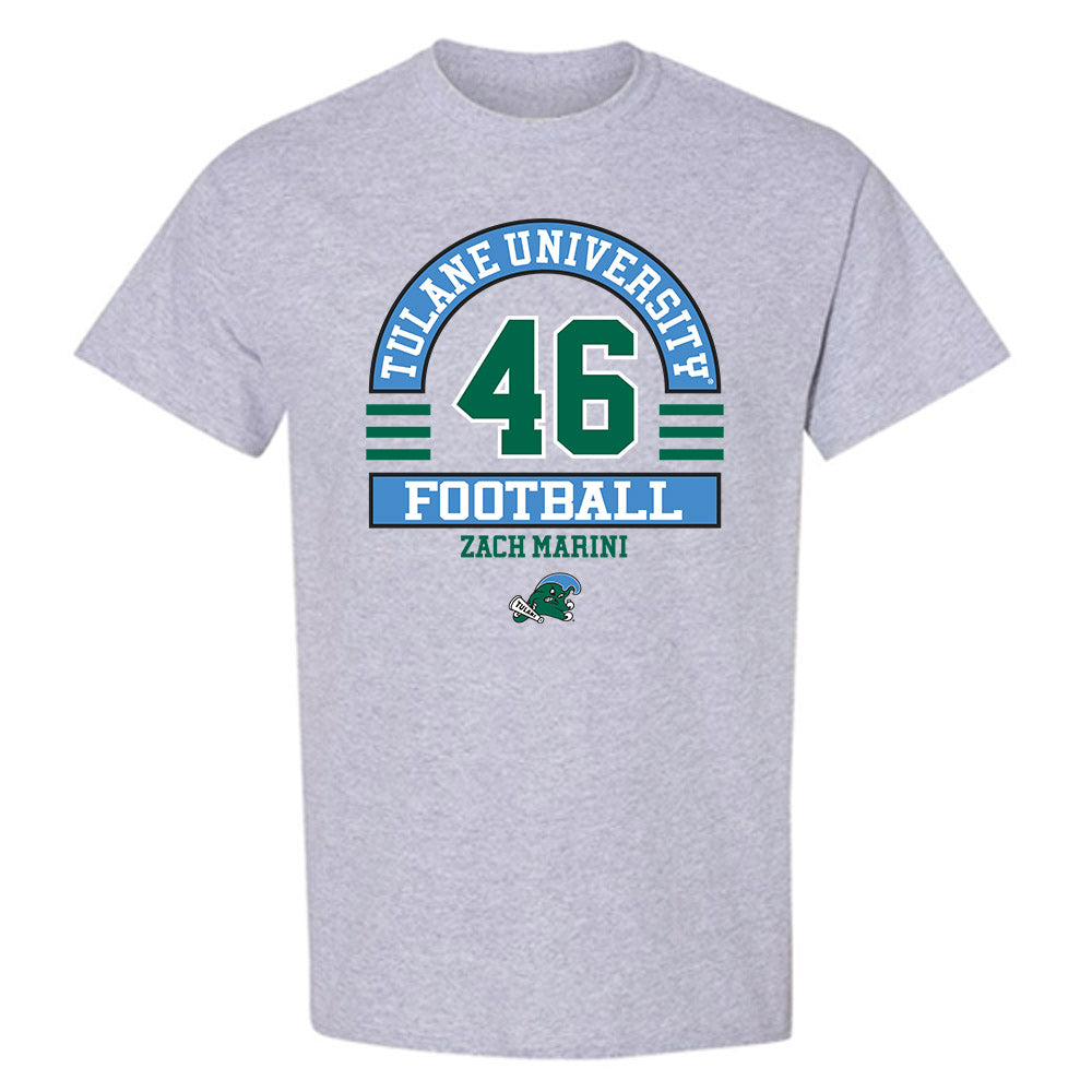 Tulane - NCAA Football : Zach Marini - Classic Fashion Shersey T-Shirt-0