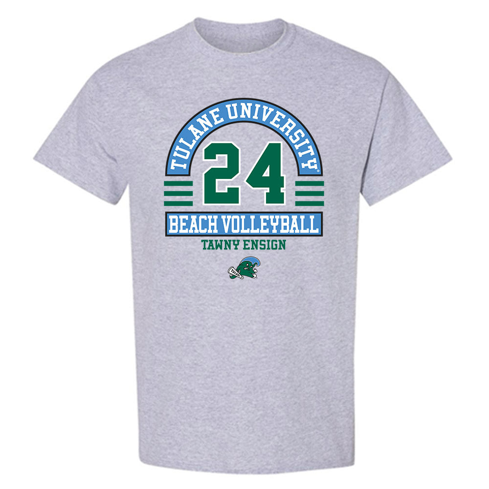 Tulane - NCAA Beach Volleyball : Tawny Ensign - Classic Fashion Shersey T-Shirt-0