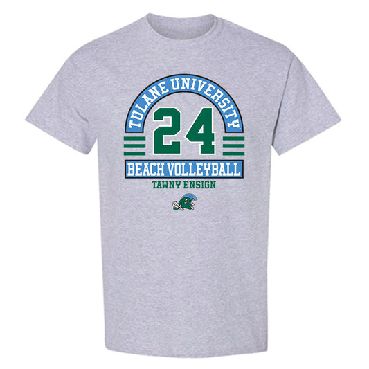 Tulane - NCAA Beach Volleyball : Tawny Ensign - Classic Fashion Shersey T-Shirt-0