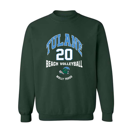  - NCAA Beach Volleyball : Molly Trodd - Classic Fashion Shersey Crewneck Sweatshirt-0