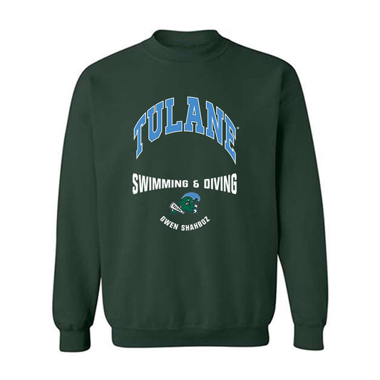 Tulane - NCAA Women's Swimming & Diving : Gwen Shahboz - Classic Fashion Shersey Crewneck Sweatshirt-0