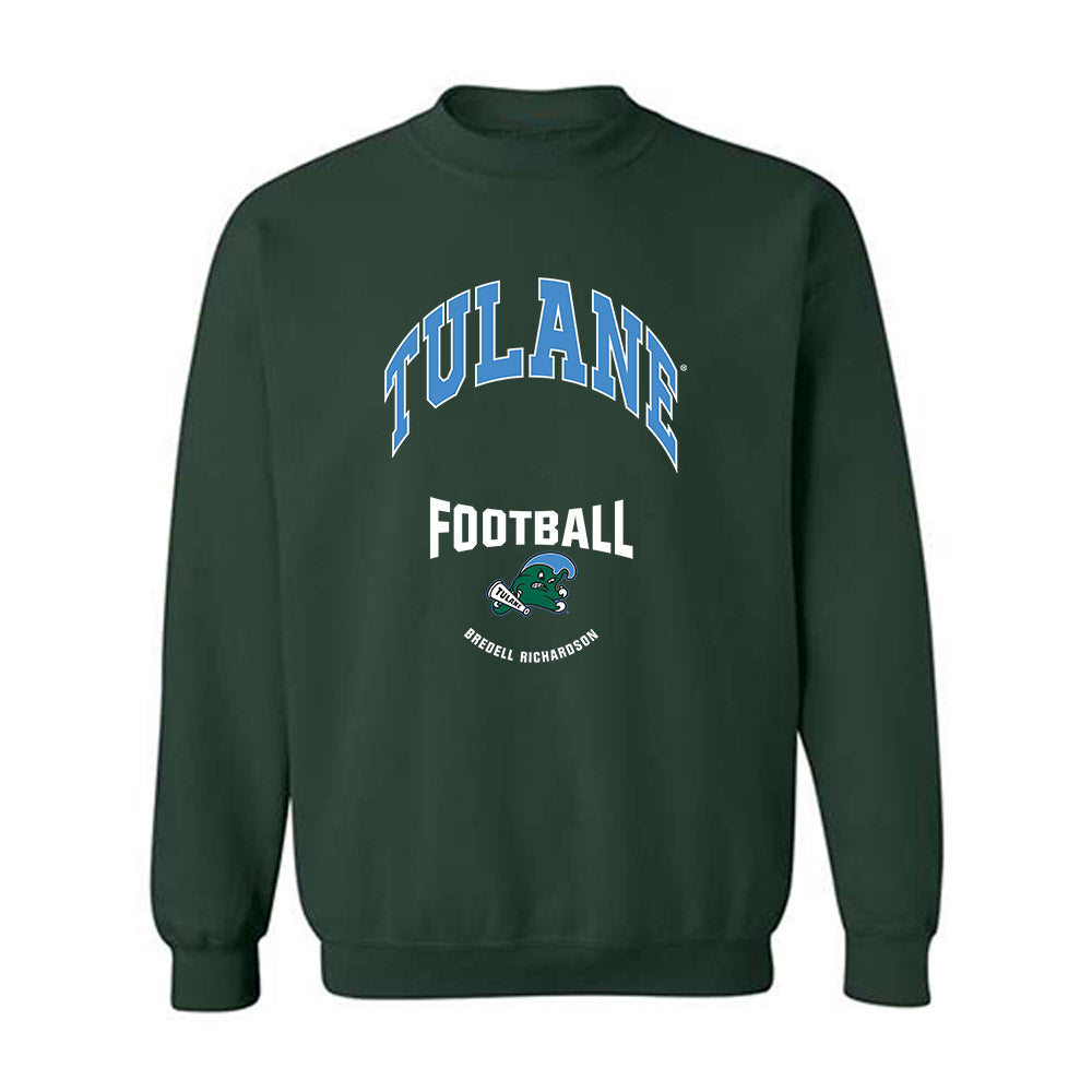 Tulane - NCAA Football : Bredell Richardson - Classic Fashion Shersey Crewneck Sweatshirt-0