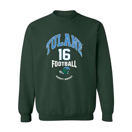 Tulane - NCAA Football : Garrett Mmahat - Classic Fashion Shersey Crewneck Sweatshirt-0