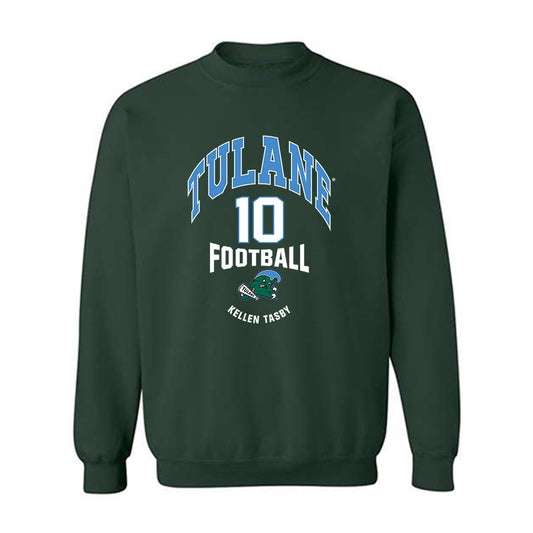 Tulane - NCAA Football : Kellen Tasby - Classic Fashion Shersey Crewneck Sweatshirt-0