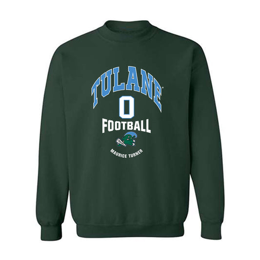 Tulane - NCAA Football : Maurice Turner - Classic Fashion Shersey Crewneck Sweatshirt-0