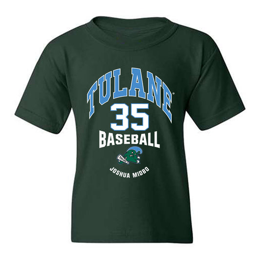Tulane - NCAA Baseball : Joshua Midbo - Classic Fashion Shersey Youth T-Shirt-0