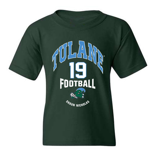 Tulane - NCAA Football : Shaun Nicholas - Classic Fashion Shersey Youth T-Shirt