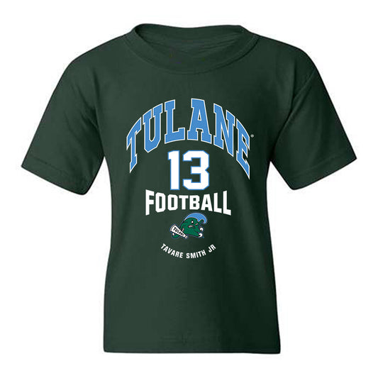 Tulane - NCAA Football : Tavare Smith Jr - Classic Fashion Shersey Youth T-Shirt-0
