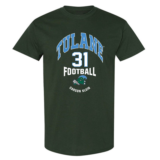 Tulane - NCAA Football : Carson Klein - Classic Fashion Shersey T-Shirt