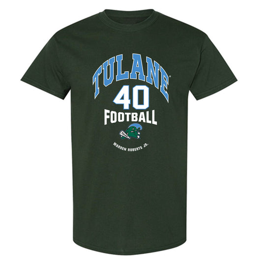 Tulane - NCAA Football : Warren Roberts Jr. - Classic Fashion Shersey T-Shirt-0