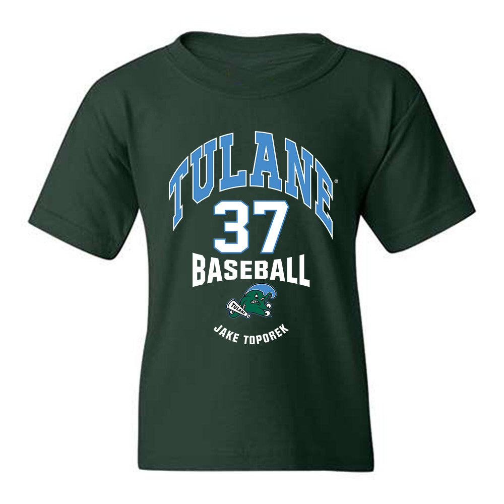 Tulane - NCAA Baseball : Jake Toporek - Classic Fashion Shersey Youth T-Shirt-0