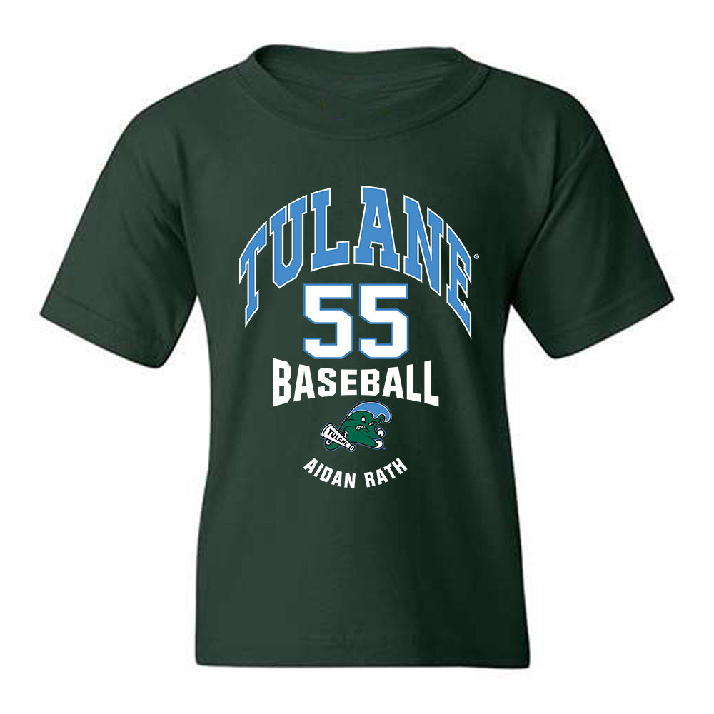 Tulane - NCAA Baseball : Aidan Rath - Classic Fashion Shersey Youth T-Shirt-0