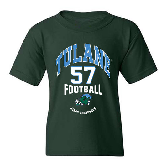 Tulane - NCAA Football : Jason Arredondo - Classic Fashion Shersey Youth T-Shirt-0
