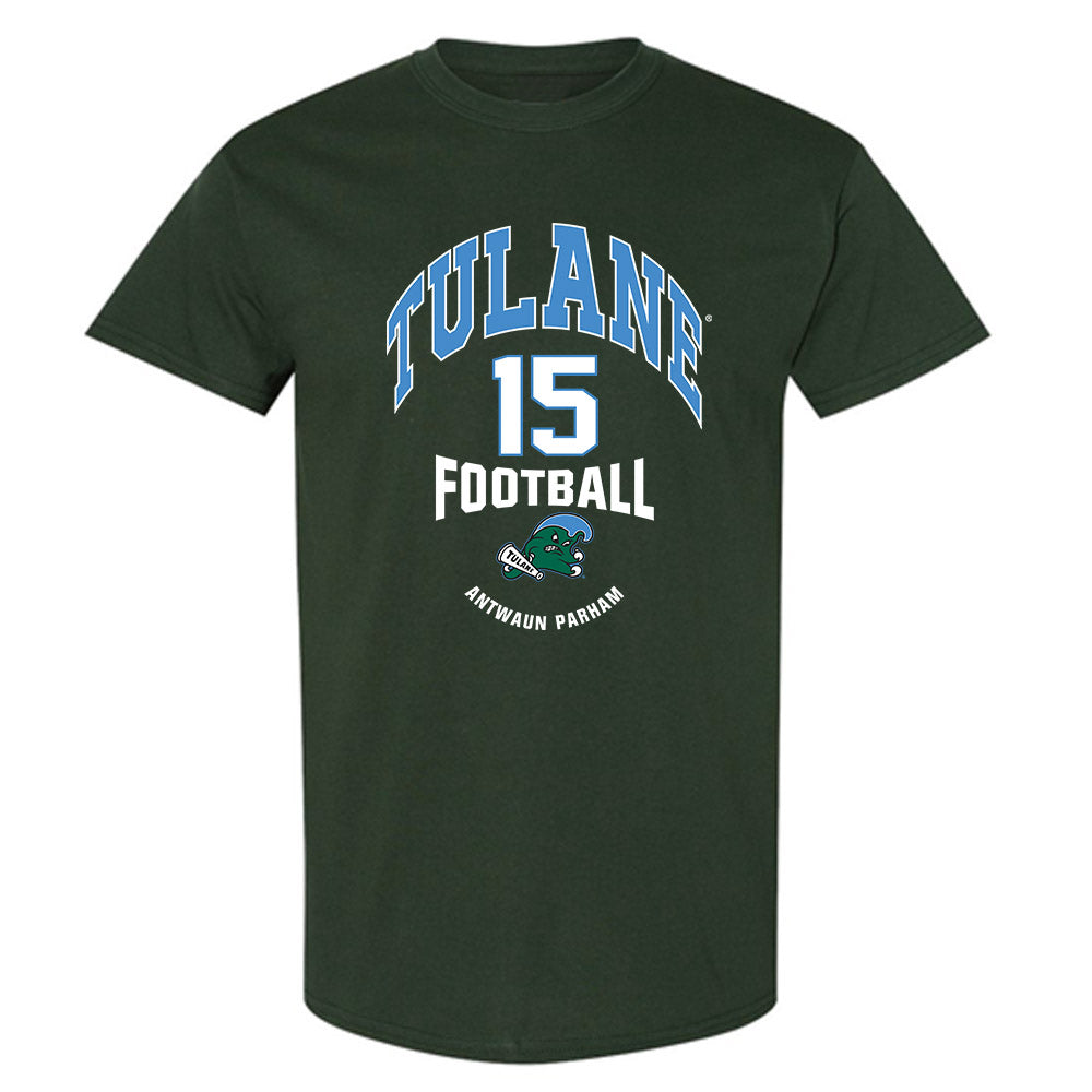 Tulane - NCAA Football : Antwaun Parham - Classic Fashion Shersey T-Shirt-0