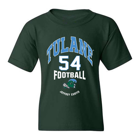 Tulane - NCAA Football : Jeffrey Curtis - Classic Fashion Shersey Youth T-Shirt-0