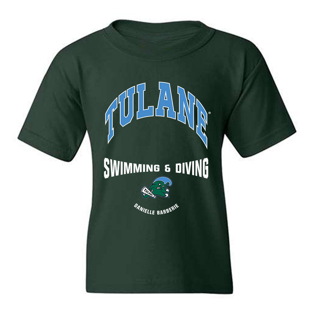 Tulane - NCAA Women's Swimming & Diving : Danielle Barberie - Classic Fashion Shersey Youth T-Shirt-0