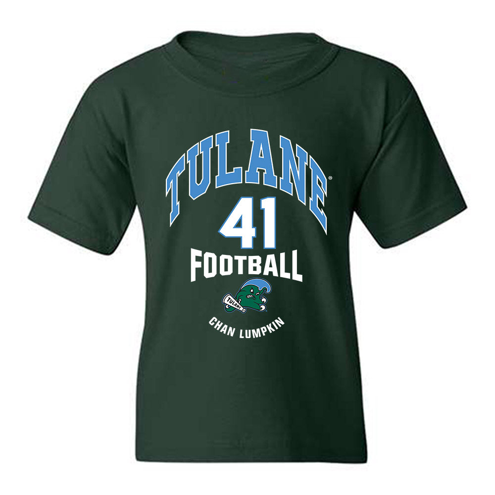 Tulane - NCAA Football : Chan Lumpkin - Classic Fashion Shersey Youth T-Shirt-0