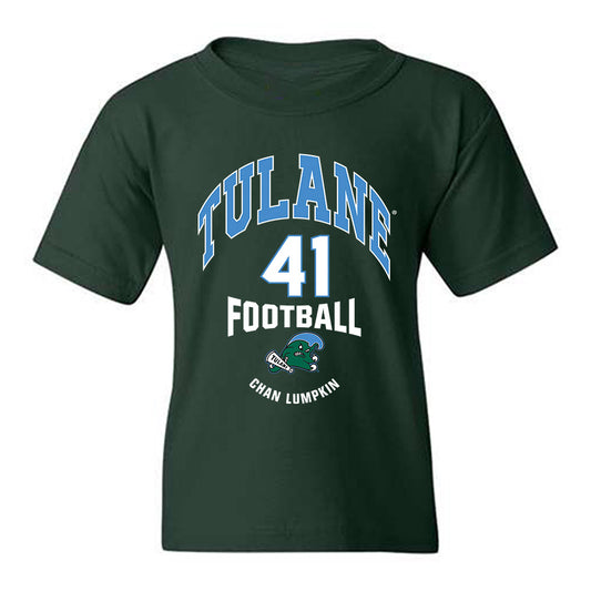 Tulane - NCAA Football : Chan Lumpkin - Classic Fashion Shersey Youth T-Shirt-0