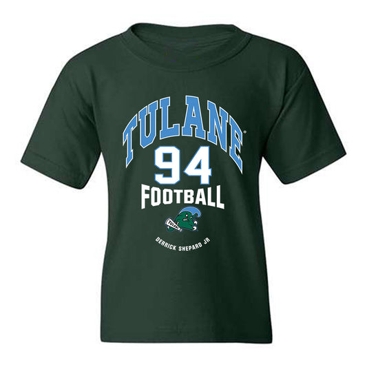 Tulane - NCAA Football : Derrick Shepard Jr - Classic Fashion Shersey Youth T-Shirt-0