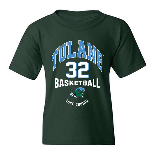 Tulane - NCAA Men's Basketball : Luke Cronin - Classic Fashion Shersey Youth T-Shirt-0