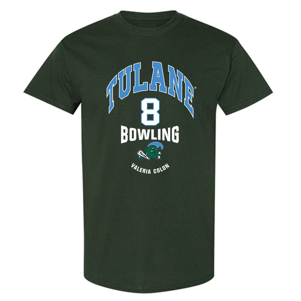 Tulane - NCAA Women's Bowling : Valeria Colon - Classic Fashion Shersey T-Shirt-0