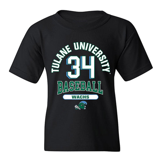 Tulane - NCAA Baseball : Jason Wachs - Classic Fashion Shersey Youth T-Shirt-0