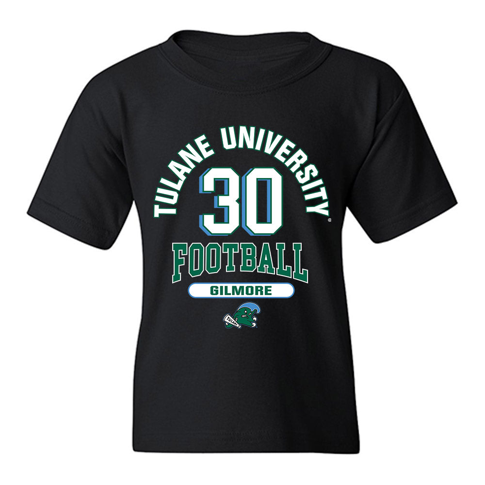 Tulane - NCAA Football : Syre Gilmore - Classic Fashion Shersey Youth T-Shirt-0